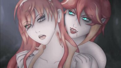 Alyena's Lustful Descent into Darkness with the Crimson Veil Vampires