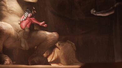 Ahsoka's Sith Wrath: An Erotic Tale of Bondage and Domination with the Monstrous Rancor