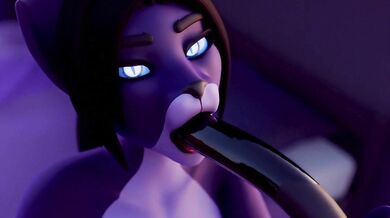 Asha's Dildo Sucking Sounds