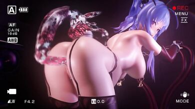 [CME6] Azur Lane Insect Fucking in St. Louis