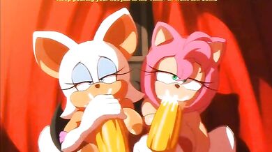 Angelic Tail-Wagging Twins With Double the Dick!