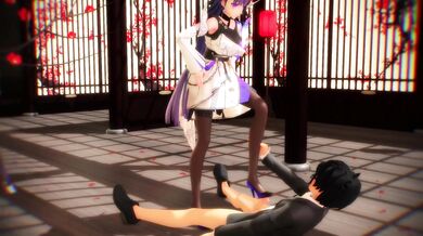 Busty babe Mei gets her feet worshipped and fulfills kinky desires in 'APHO Mei Footjob and Weird Fetishes'