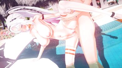 Kiana's Wet and Wild Fuck Fest on the Pool Deck