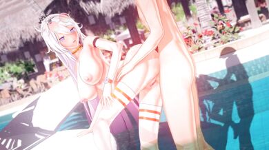 Kiana's Wet and Wild Fuck Fest on the Pool Deck