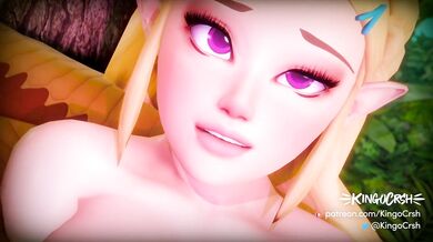The Legend of Snake and Zelda's Erotic Adventure