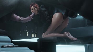 FemShep's Tailored Trip to Pound Town with Two Stallions