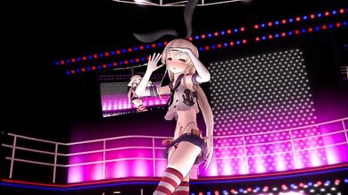 Sweetest Apple Butt Pie - Masturbating with Shimakaze's Juicy Ass [R18+ MMD]
