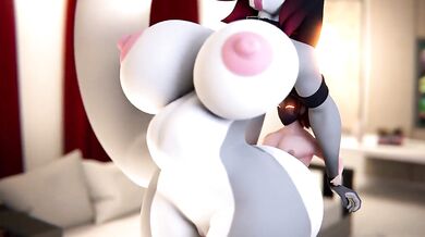 Beastly Bitch Takes it Doggy-style