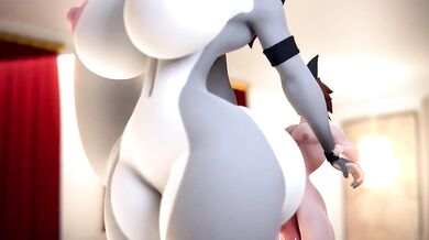 Beastly Bitch Takes it Doggy-style