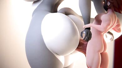 Beastly Bitch Takes it Doggy-style