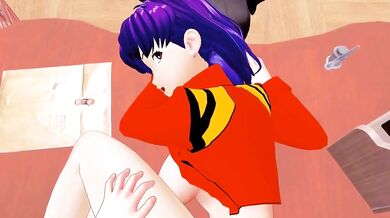 Neon Genesis Evangelion - Misato's Sexual Desires Revealed