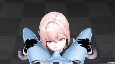 Yanagi Tsukishiro Gets Blown by Soukaku in Hot POV Action