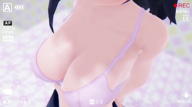 Ushio's Intimate Photoshoot in the Bedroom