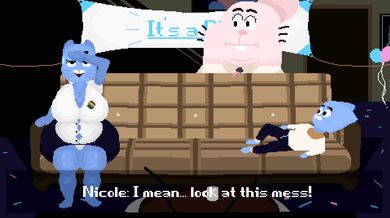 Giving Birth To Gumball's Child: Nicole Watterson's Double Penetration Adventure [4K]