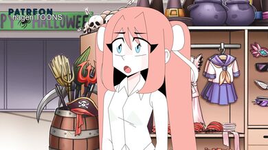 Audrey's Slutty Halloween Outfit [Anime Cartoon Porn]