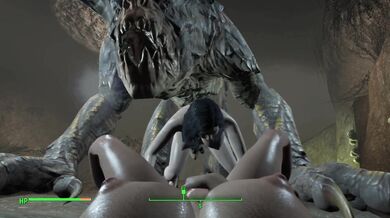 Gloryhole Invasion: FO4 Enter the Anus