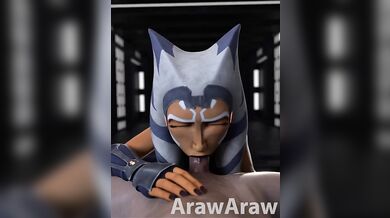Ahsoka's Sloppy Blowjob Adventures: ArawAraw