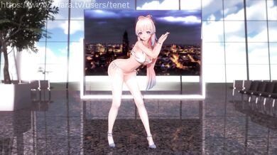 [MMD] Kokomi's Genshin Impact - A TENET Tribute to Wet Pussy Fingering