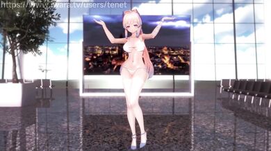 [MMD] Kokomi's Genshin Impact - A TENET Tribute to Wet Pussy Fingering