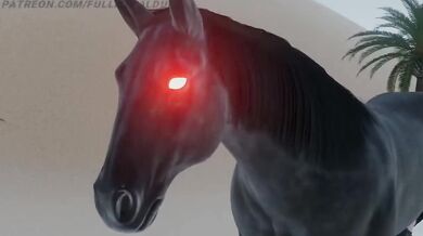 Midna Gets Destroyed by Horsecock