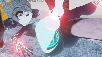 Midna Gets Destroyed by Horsecock