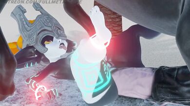 Midna Gets Destroyed by Horsecock