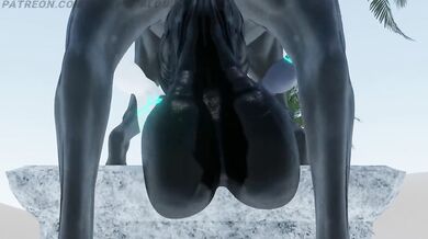 Midna Gets Destroyed by Horsecock