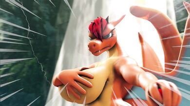 Pokemon Fetish: Charizard's Tail Slides Deep Into Ash's Ass