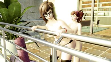 I Fucked D.va and Mei Together