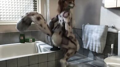 Masturbating in the Bathroom