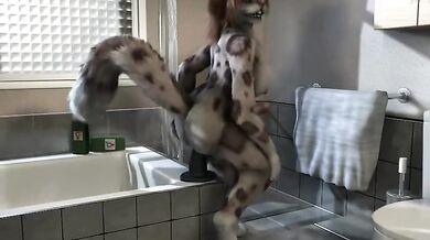 Masturbating in the Bathroom