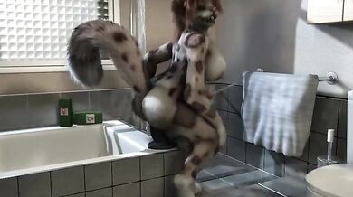 Masturbating in the Bathroom