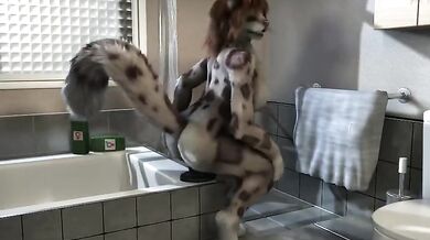 Masturbating in the Bathroom