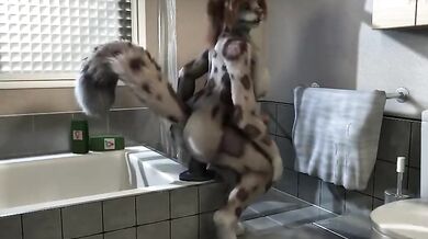 Masturbating in the Bathroom