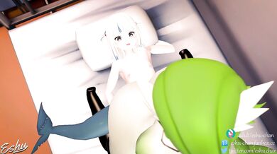 Gangbanged by Gyarados and Geodude while Gardevoir watches