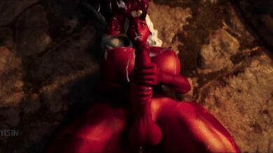 Double the Fun with Two Futa Succubi Masturbating in Unison