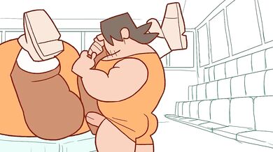 Orgy Fuckfest in the Ring: Wrestling Porn Parody
