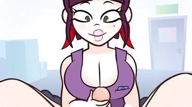 Peachy Popsicle's Intense Hand Job Orgy