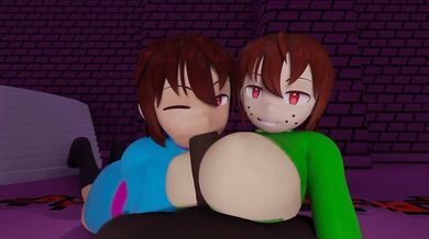 Chara and Frisk Get Fucked Inferno Style