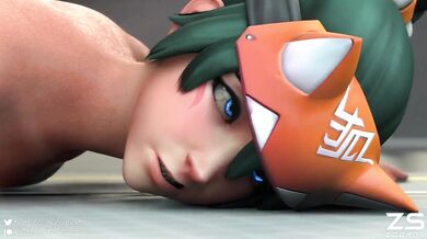 Dripping Wet Kiriko: Overwatch's Squirting Secret Revealed in a Solo Masturbation Session
