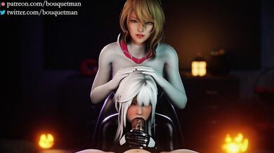 Bouquetman's Halloween Spooktacular with Misaki and Tamaki!