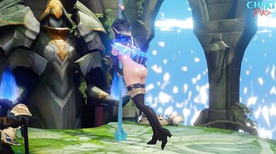 Pure LOL Ashe's Sexy Pole Dancing!