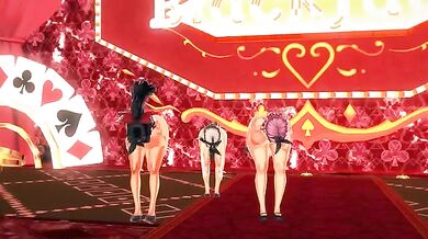 Sexy Touhou Bunnies Get Naughty with the Persecution Complex of a Cellphone Girl [Maritan]
