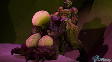Assaulted from the Rear by the Hellish Knight