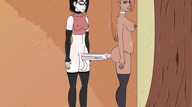Tired Sarada and Eager Akimichi Get It On
