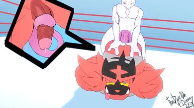 Pokemon Prowess: Mewtwo and Incineroar's Forbidden Pleasure [DarksideofDiscovery]
