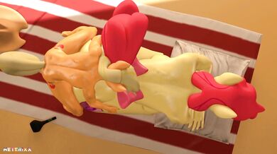 Applejack and Apple Bloom Get It On with Neterixx