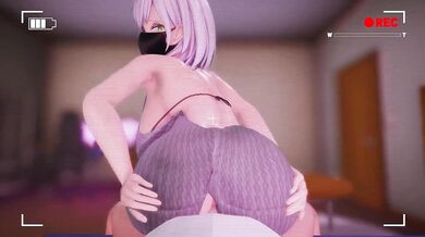 Craving for Cash, Black Masked Sister Seduces on the Side