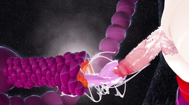 Tentacles Violently Ravage Jax's White Holes in MMD Hentai Video