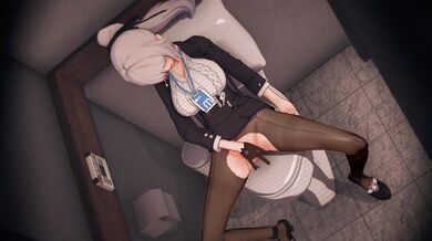 Bronya's Masturbation Session Gets Caught by Kuriyama